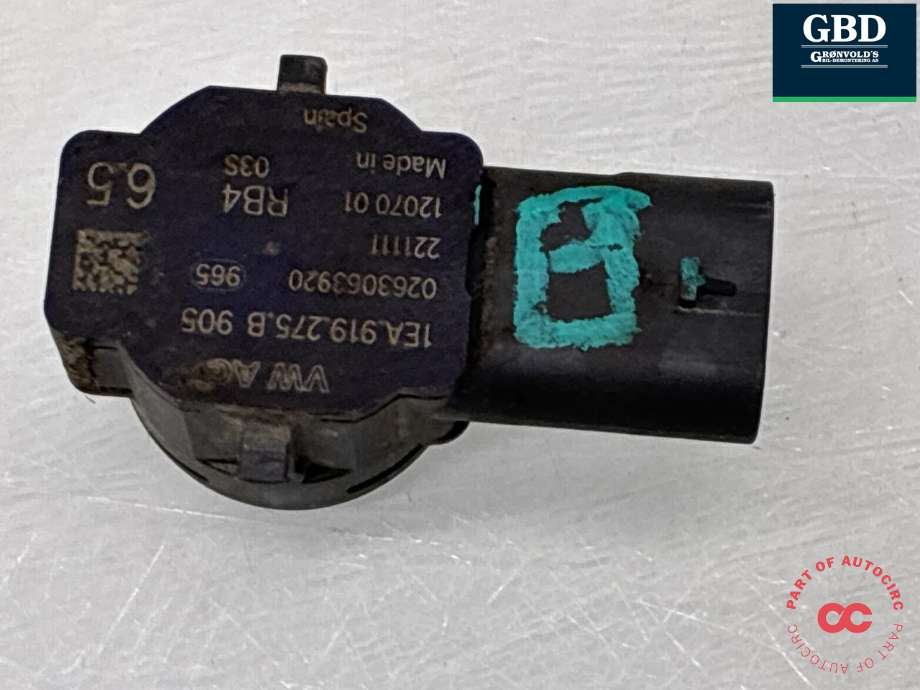 Parkeringssensor bak til Audi Q4 e-tron 2021-->>  (1EA 919 275 B|)