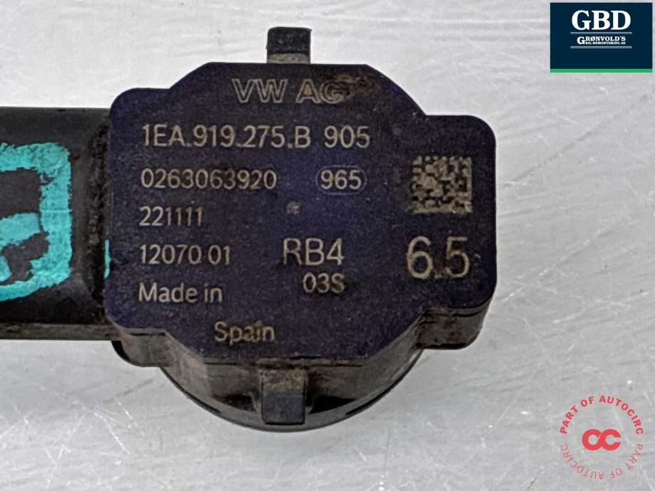 Parkeringssensor bak til Audi Q4 e-tron 2021-->>  (1EA 919 275 B|)
