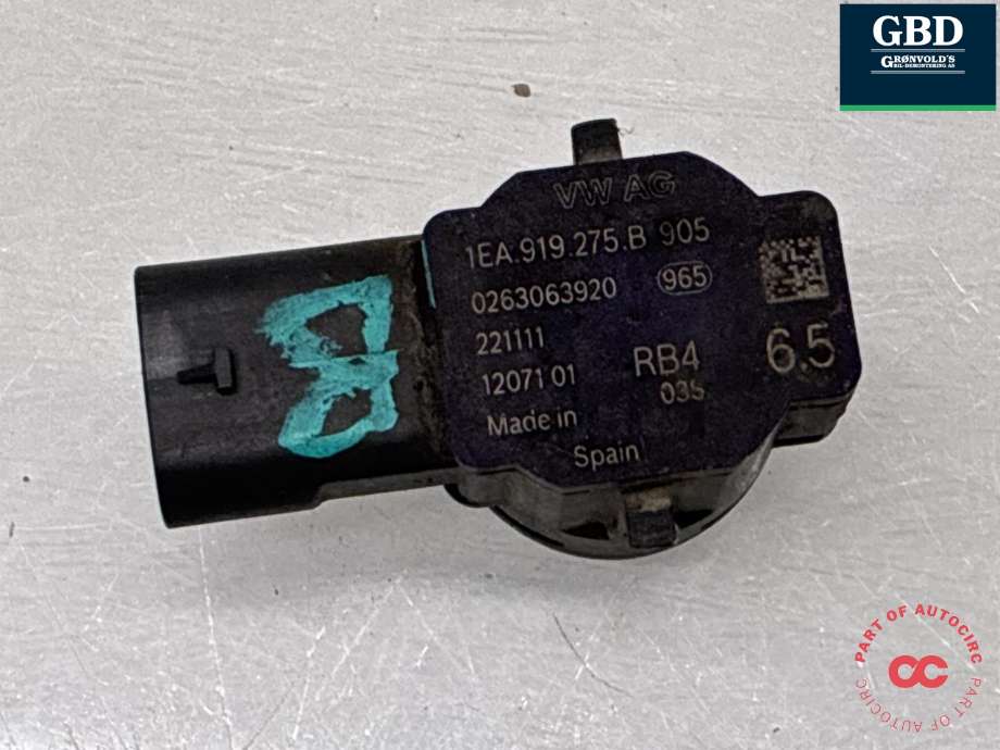 Parkeringssensor bak til Audi Q4 e-tron 2021-->>  (1EA 919 275 B|)