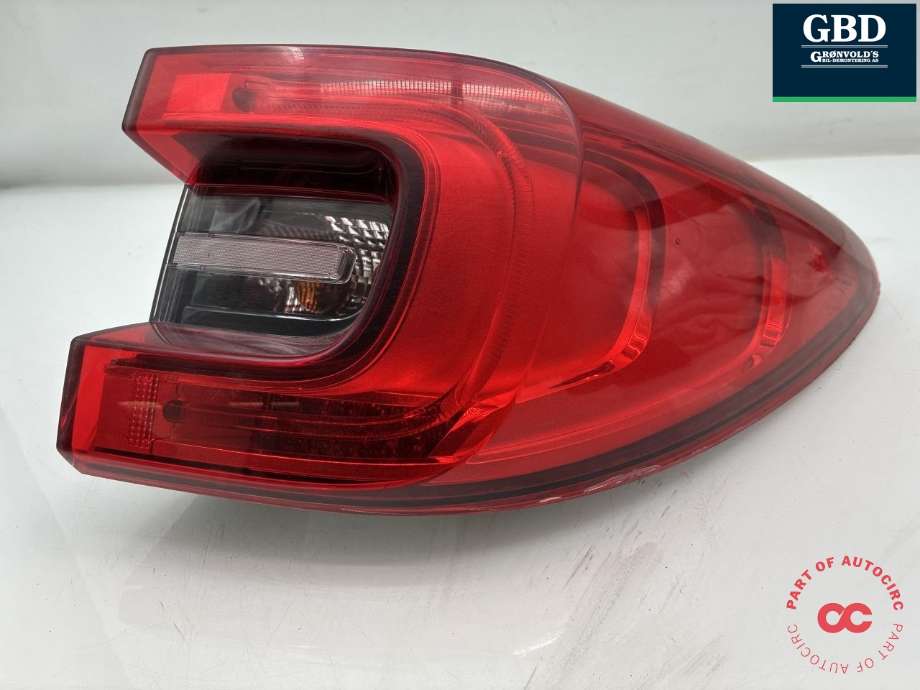 Baklykt høyre ytre til Renault Kadjar, 2015-->>  (26 55 087 01R)