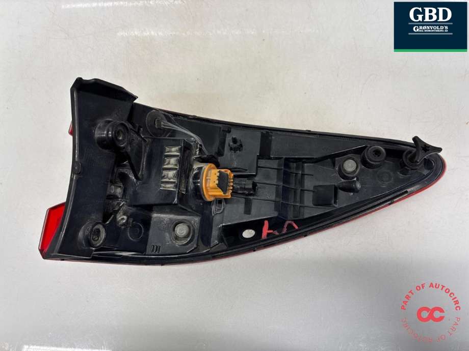 Baklykt venstre ytre til Renault Kadjar 2015-->> (26 55 524 78R|)