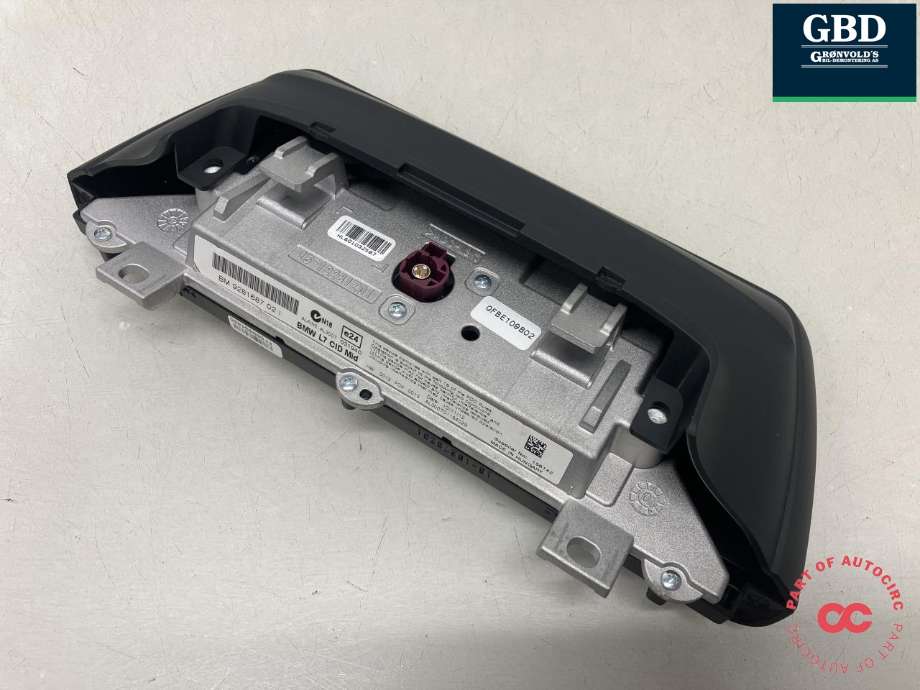 Bilstereo navigasjon skjerm til BMW 3-Serie 2012-2018 (F30/F31/F34) (F30/F31/F34) (ALPINE|65 50 9 292 247|9281687 02|AL3007)