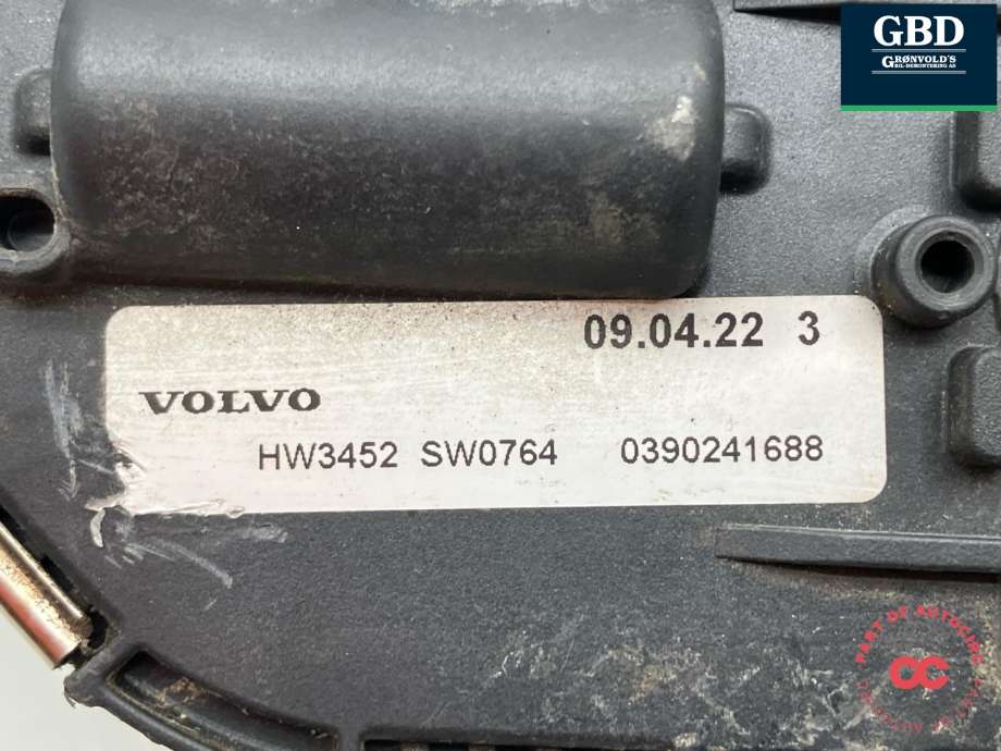 Viskermotor frontrute til Volvo V50 2007-2012 (Fase 2)  (31253518|0390241688|)