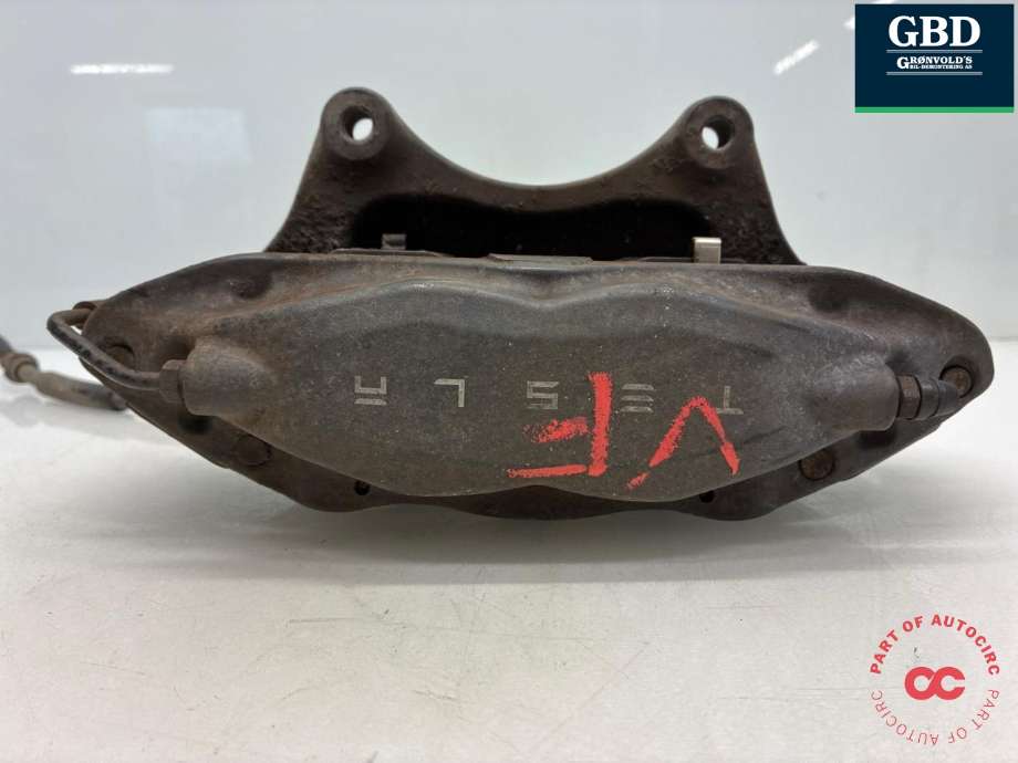 Bremsecaliper venstre foran til Tesla Model X 2016-->>  (1027621-00-A|1007794-00-C | 1027621-00-C|1027621-00-D | 1027621-98-C)