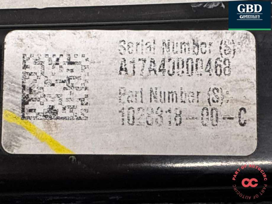 Ruteheis venstre foran til Tesla Model X 2016-->>  (1028818-99-C|1028818-00-F | 1028818-61-E |1028818-80-C |1028818-80-E |  1028818-90-C|1028818-90-E | 1028818-98-C |1028818-98-F | 1028818-99-F)