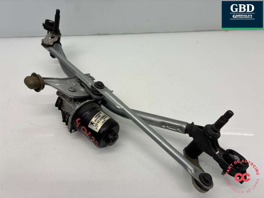 Viskermotor frontrute komplett m/overføring til Opel Mokka E 2020-->> (Type II)  (98 247 849 80|W000096769|)