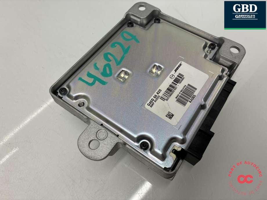 Bilstereo forsterker til Mazda 6 2015-2018 (Type III, Fase 2)  (G46D66A20|G46D 66 A20|)