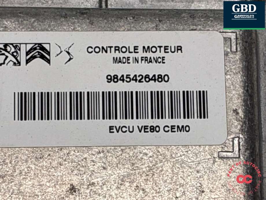 Styreenhet motor til Opel Mokka E 2020-->> (Type II) (98 454 264 80|)