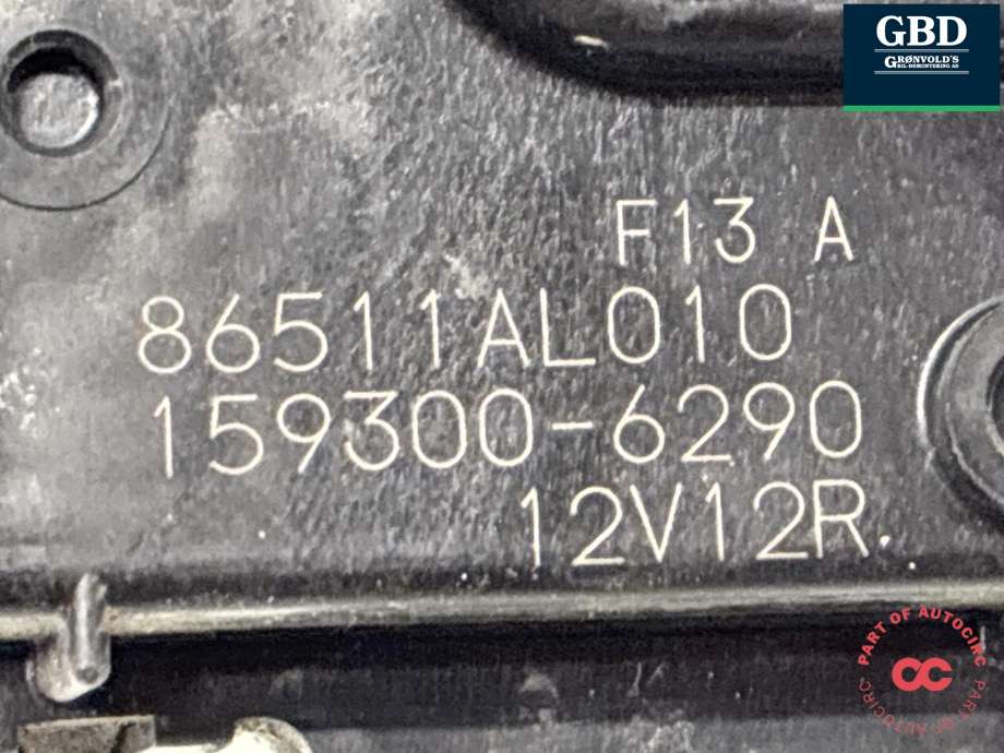 Viskermotor frontrute til Subaru Outback 2015-2020 (Type V)  (86511AL010|)