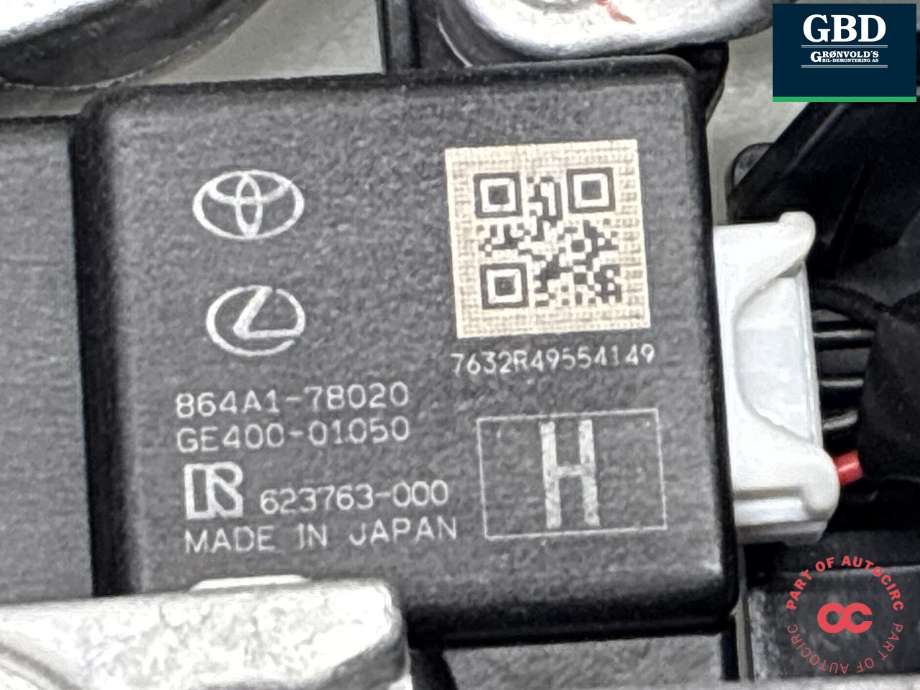 Ratt til Toyota bZ4X 2022-->>  (4510042460C0|864A1-78020|)