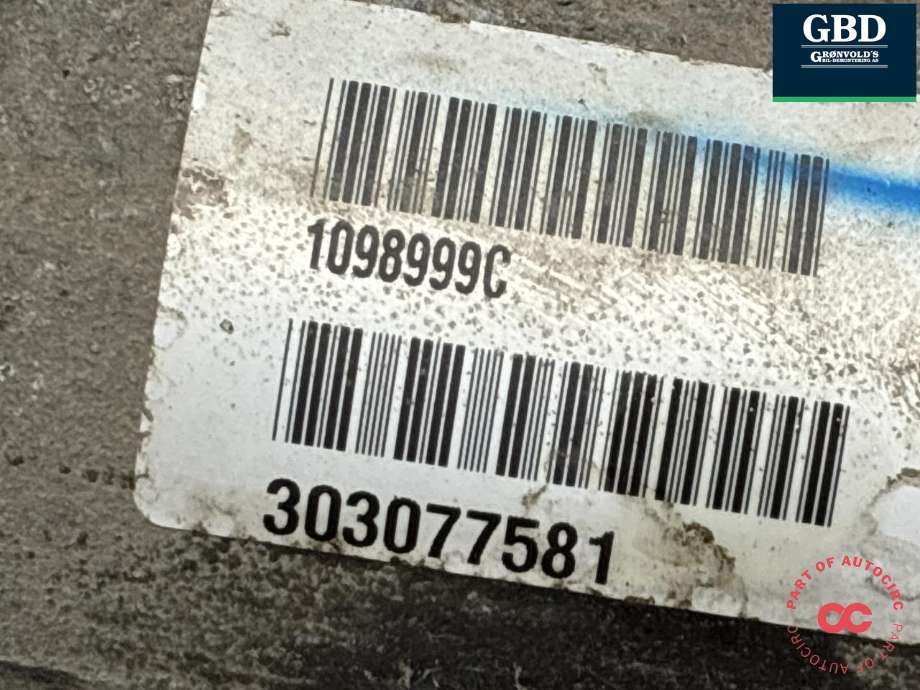 Kardang klokke bak til Škoda Octavia 2009-2013 (Type II, Fase 2) (0BR 525 010 G|0BR 525 010|)