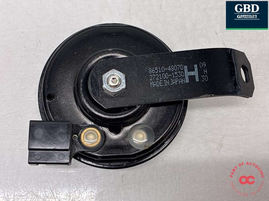 Horn/signalhorn til Toyota bZ4X 2022-->>  (8651048070|86510-48070|)