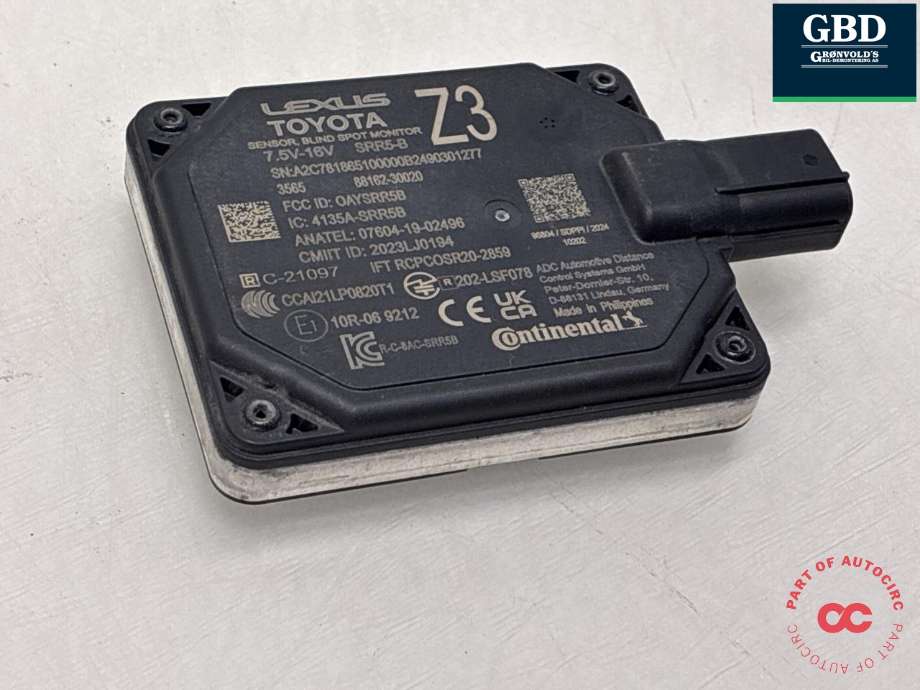 Sensor radar til Toyota bZ4X 2022-->> (8821048170|88162-30020|)
