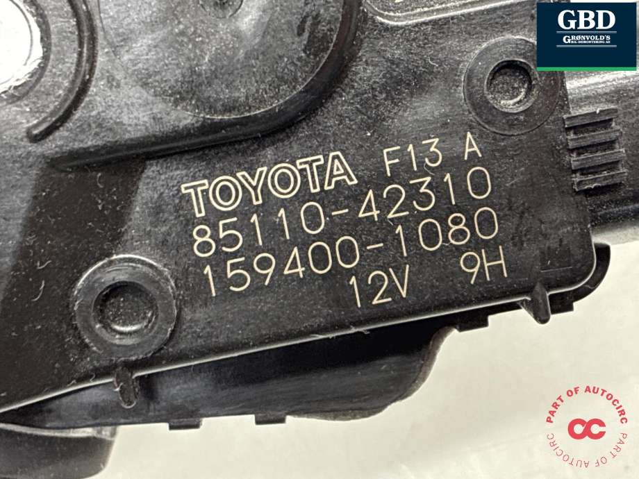 Viskermotor frontrute til Toyota bZ4X 2022-->> (8511042310|159400-1080|)