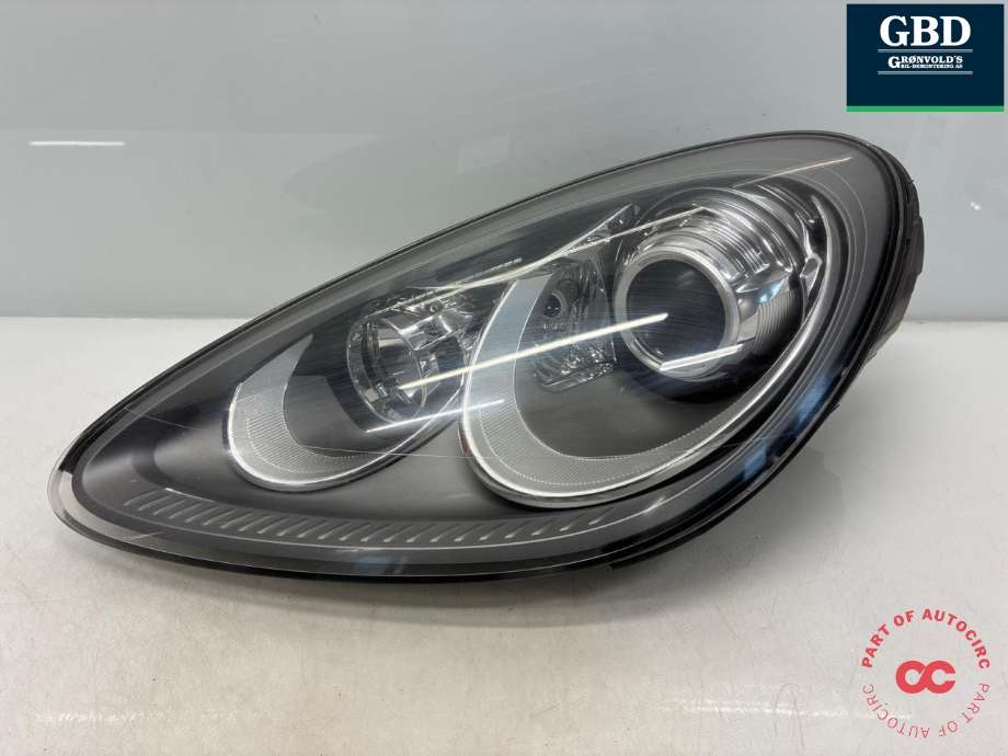 Frontlykt venstre xenon til Porsche Cayenne, 2010-2017 (92A) (92A) (958 631 177 02)