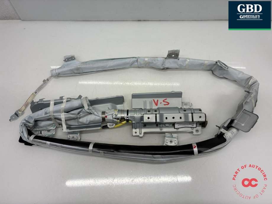 Airbag gardin venstre til Toyota Land Cruiser 150 2014-->> (Fase 2)  (6218060081|6218060080|4F49ZS6CAEC)