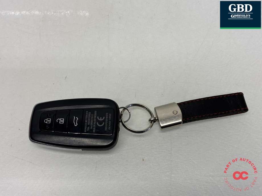 Nøkkel til Toyota Land Cruiser 150 2014-->> (Fase 2) (8990460V60|ER55176/17|)