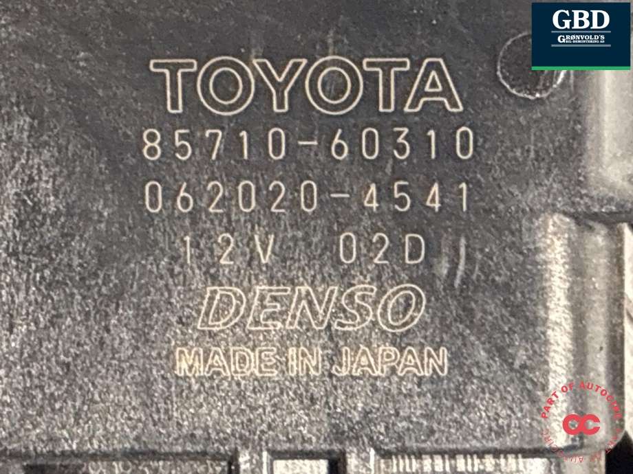 Ruteheis høyre foran til Toyota Land Cruiser 150 2014-->> (Fase 2) (6980160090|85710-60310|)