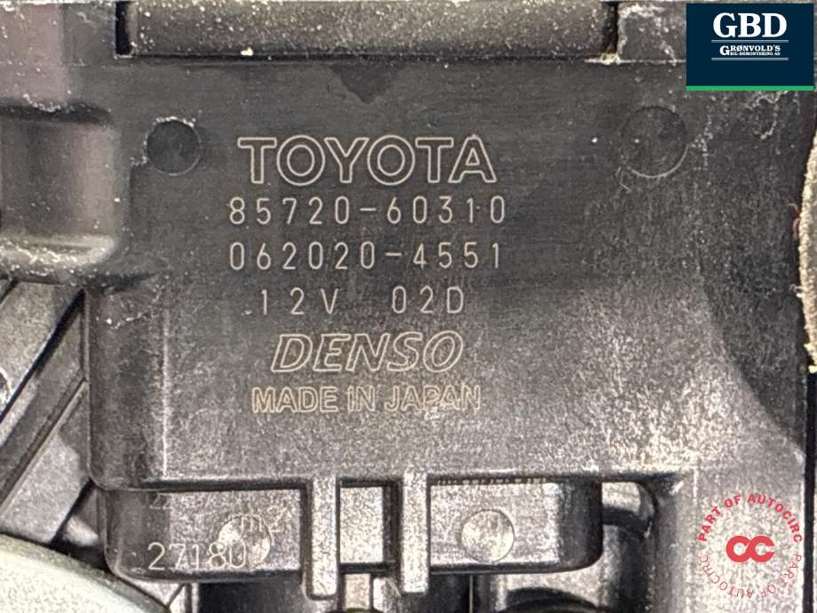 Ruteheis venstre foran til Toyota Land Cruiser 150 2014-->> (Fase 2) (6980260090|85720-60310|)