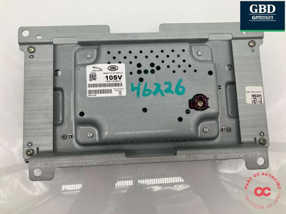 Bilstereo navigasjon skjerm til Jaguar F-PACE 2016-->> (X761) (X761) (C2D56665|GX6319C299AE|T2H24567| GX6319C299AC)