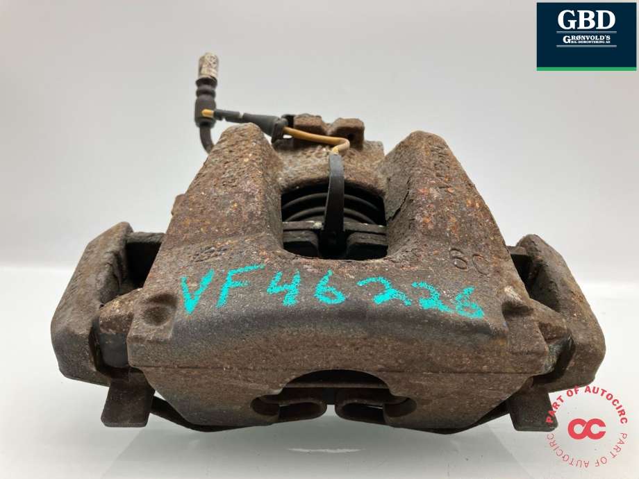 Bremsecaliper venstre foran til Jaguar F-PACE, 2016-->> (X761) (X761) (T2H22654)
