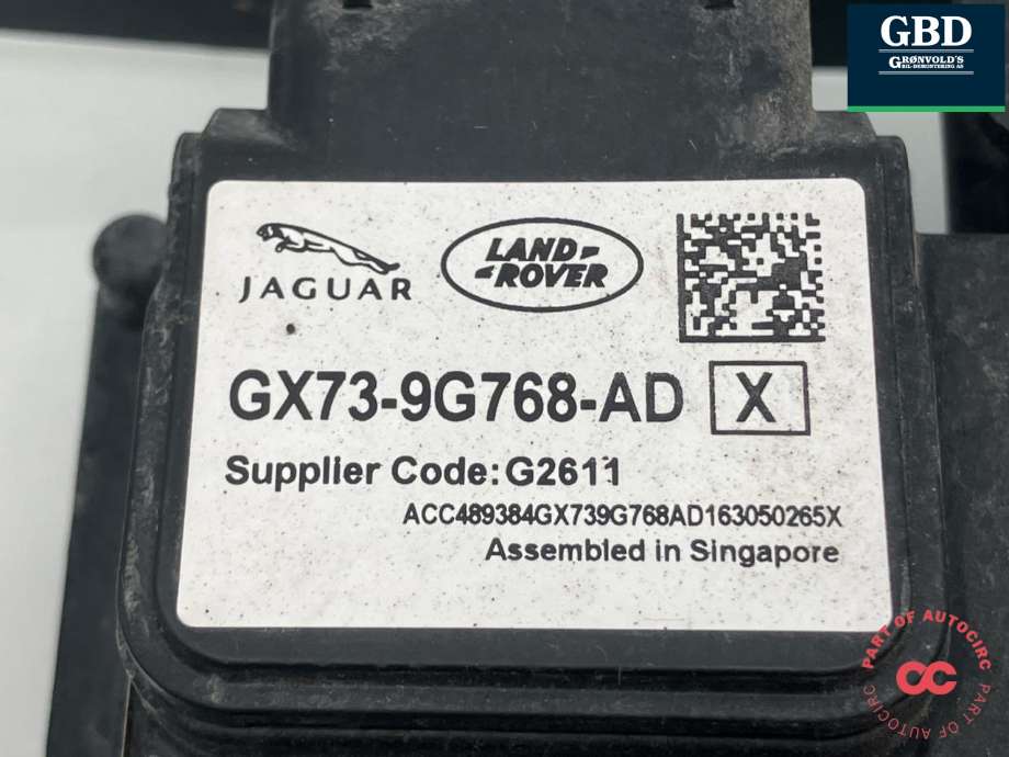 Sensor radar til Jaguar F-PACE 2016-->> (X761) (X761) (T2H16189|GX739G768AD|)