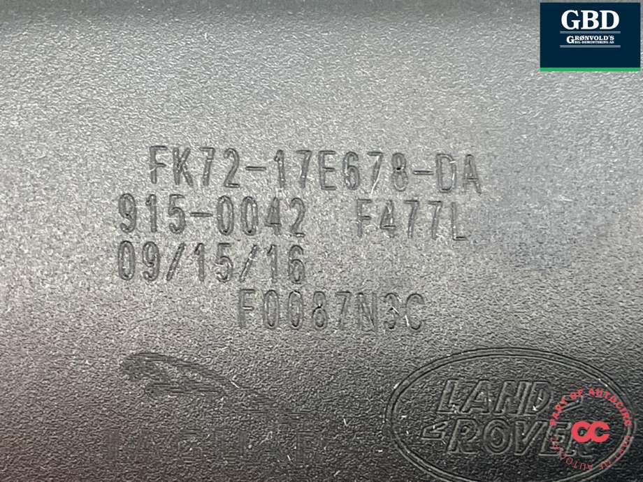 Speil innvendig til Jaguar F-PACE 2016-->> (X761) (X761) (T4A2650|FK7217E678DA|)