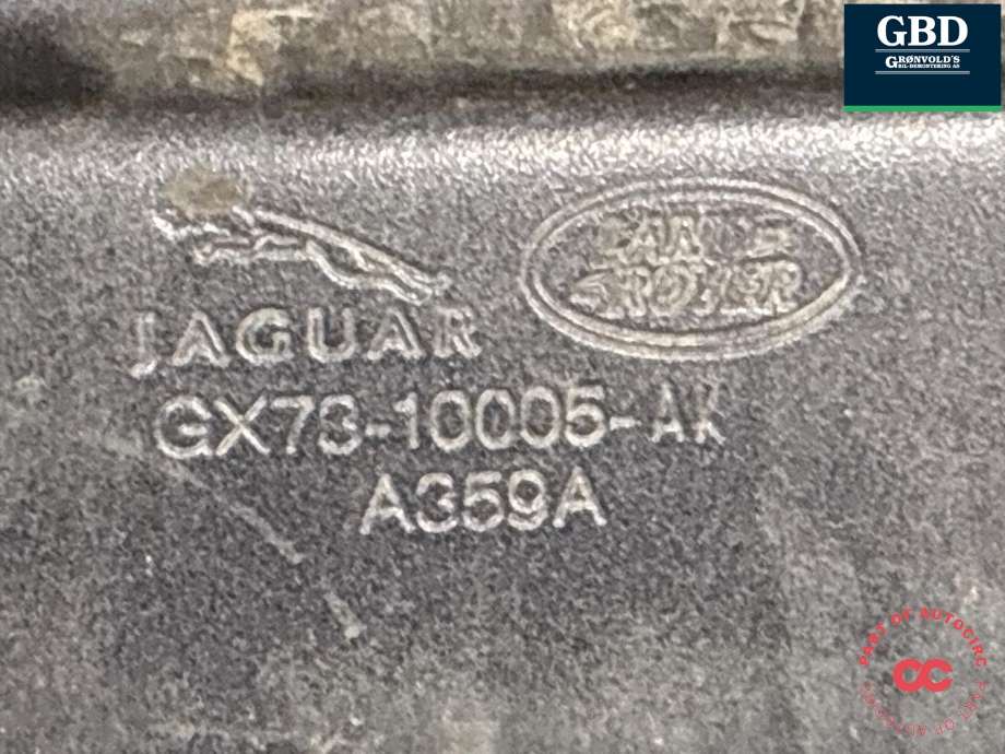 Støtfangerforsterkning foran til Jaguar F-PACE 2016-->> (X761) (X761) (T2H41239|GX7310005AN| GX7310005AK|T2H25309| GX7310005AL)