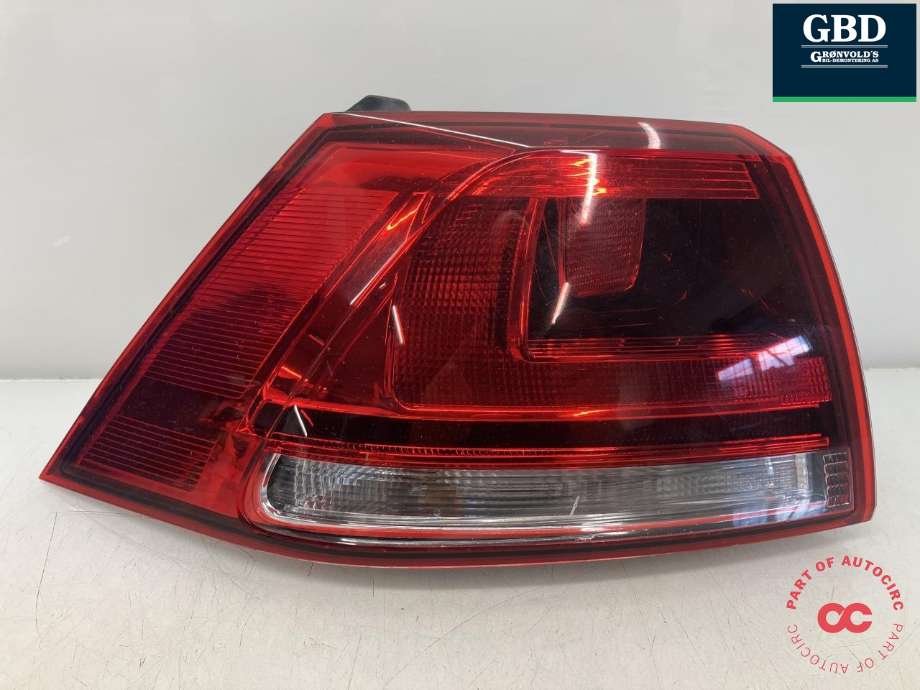 Baklykt venstre ytre til VW Golf VII, 2012-2017 (Fase 1)  (VALEO|5G0 945 095 P)