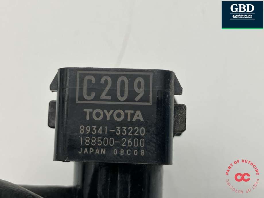 Parkeringssensor foran til Toyota Corolla 2019-->> (8934133220C7|89341-33220|)