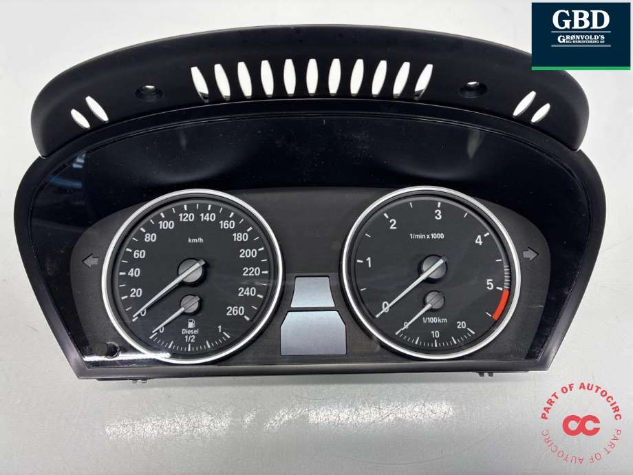 Instrumentpanel til BMW 5-Serie, 2003-2010 (E60/E61) (E60/E61) (62 10 9 194 889)