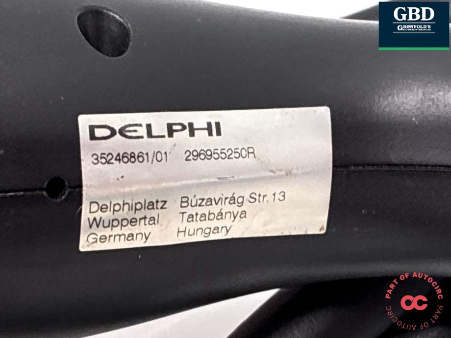 Batterilader kabel til Renault Zoe 2019-->> (Fase 2) (NO PART ID|)