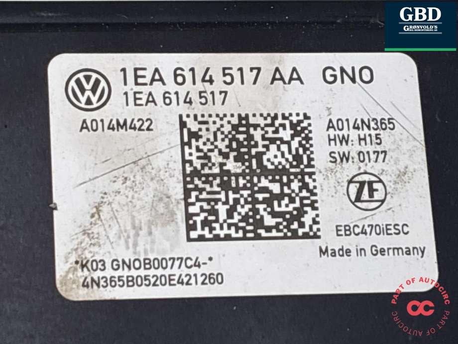 ABS sentral til Cupra Born 2022-->> (1EA 614 517 AA BEF|1EA 614 517 AA|)