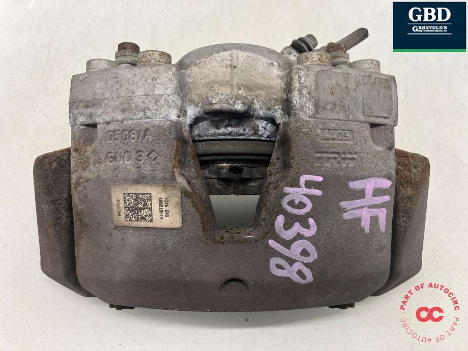 Bremsecaliper høyre foran til Audi A6, 2014-2018 (Type IV, Fase 2) (C7) (C7) (4G0 615 124 K)