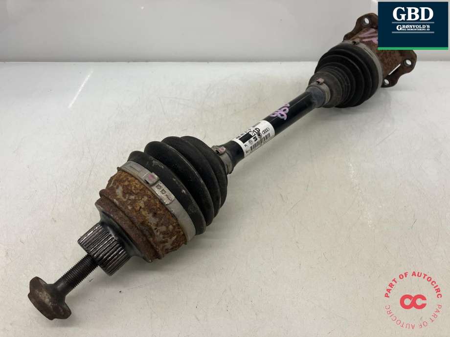 Drivaksel venstre foran, diesel/automat til Audi A6, 2014-2018 (Type IV, Fase 2) (C7) (C7) (4G0 407 271 D)