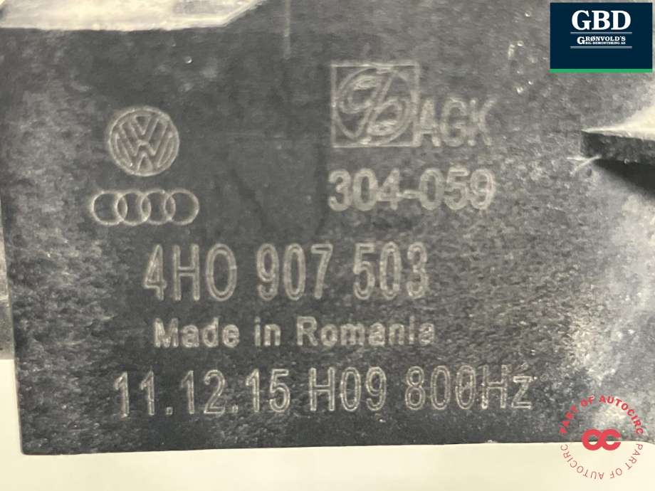 Sensor nivå, venstre bak til Audi A6 2014-2018 (Type IV, Fase 2) (C7) (C7) (4H0 941 309 C|)