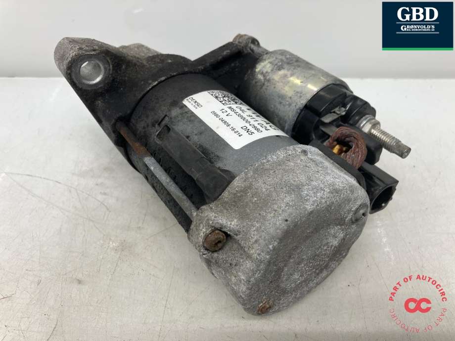 Starter diesel til Audi A6 2014-2018 (Type IV, Fase 2) (C7) (C7) (04L 911 024|04L 911 024 X|)