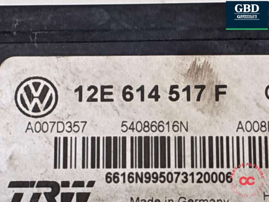 ABS sentral til VW E-Up 2019-->> (12E 614 517 F|12E 614 517 G BEF|12E 614 517 F BEF)