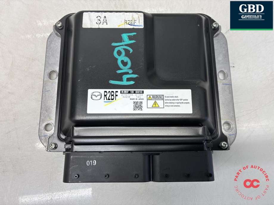 Styreenhet motor til Mazda 6, 2010-2013 (Type II, Fase 2)  (R2BF18881C)