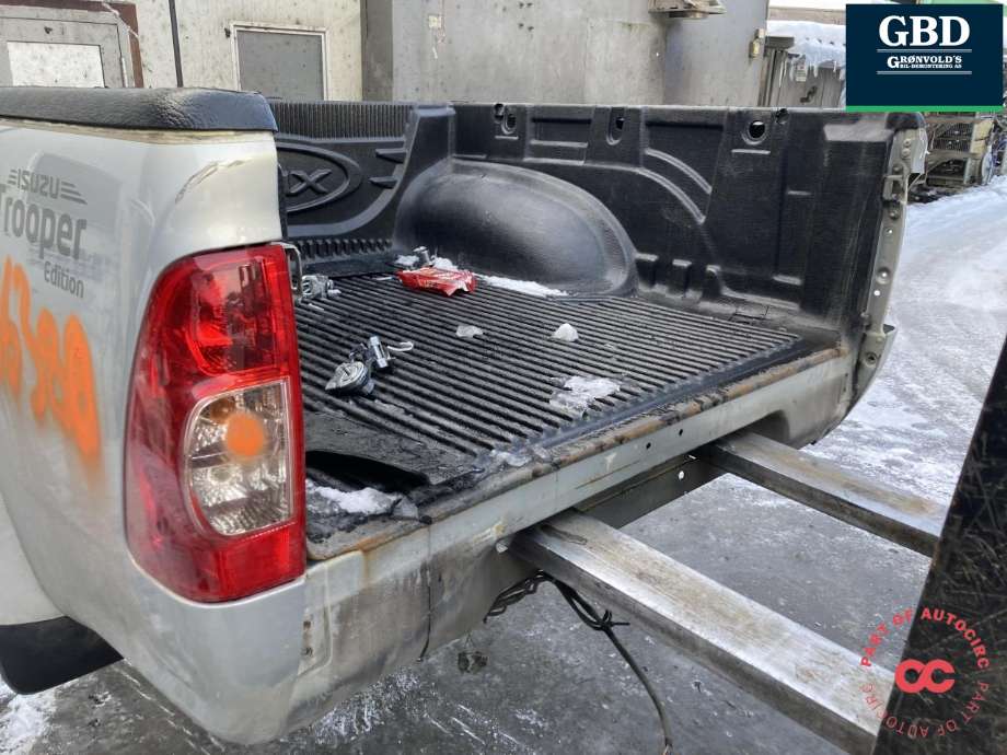 Karosseri lasteplan til Isuzu D-Max 2007-2012 (Type I)  (8-93333729-7|8-97387333-0|8-97387332-0)