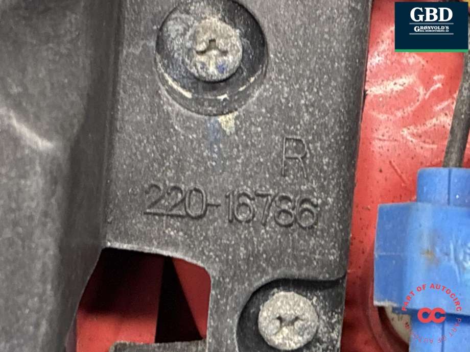 Baklykt høyre til Isuzu D-Max 2007-2012 (Type I) (8-98098586-0|)