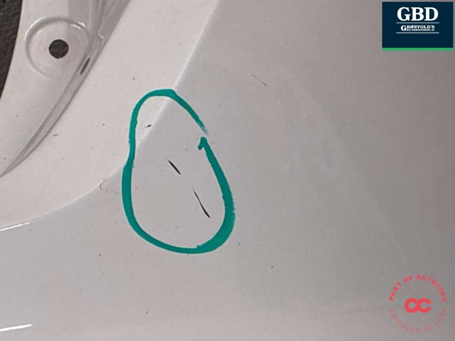 Støtfanger bak til Volvo XC60 2008-2013 (Type I, Fase 1)  (39867208|)