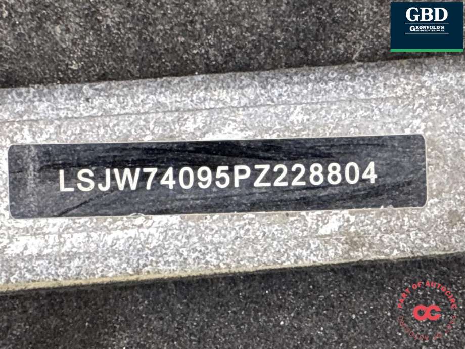 Motor elbil foran til MG ZS EV 2022-->> (Type I, Fase 2) (LSJW74095PZ228804|)