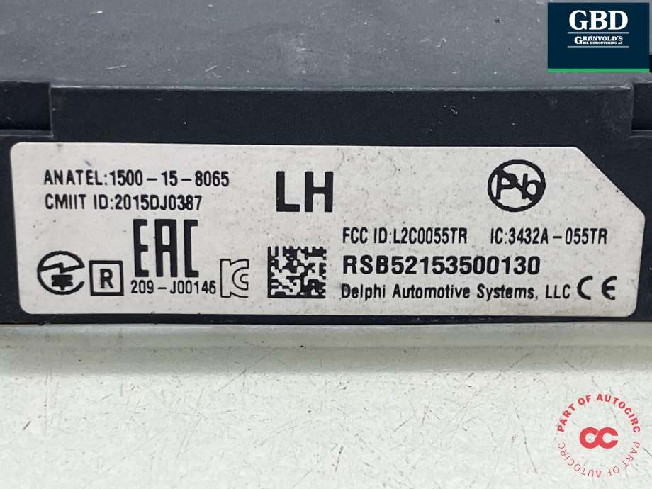 Sensor blindsone til Volvo XC90 2015-2025 (Type II) (DELPHI|31665692|31476330|)