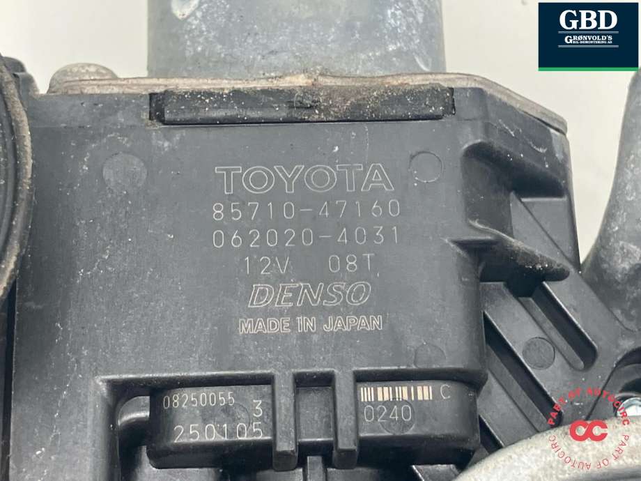 Ruteheis høyre bak til Toyota Prius +7 2012-2020 (Type III) (stasjonsvogn) (stasjonsvogn) (6980121020|85710-47160|)