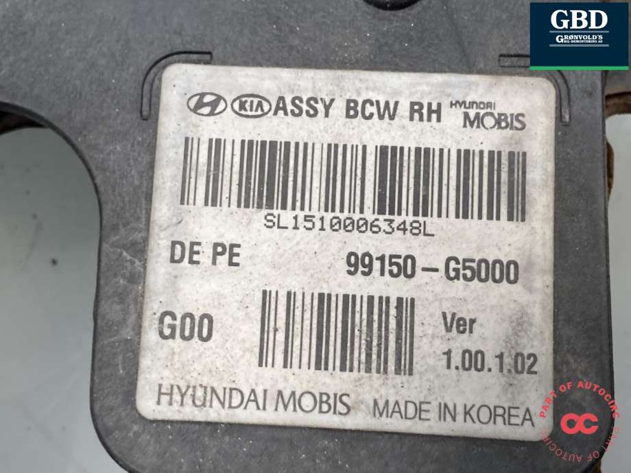 Sensor blindsone til Kia Niro 2021-->>  (99150G 5000|)