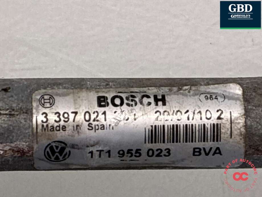 Viskeroverføring til VW Caddy 2004-2010 (Type III, Fase 1) (1T1 955 601 A|1T1 955 601|1T1 955 023)