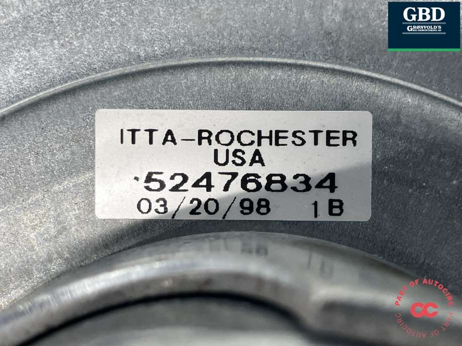 Varmeapparat motor til Chevrolet Tahoe 1996-2000 (Type I) (ITTA-ROCHESTER|52476834|)