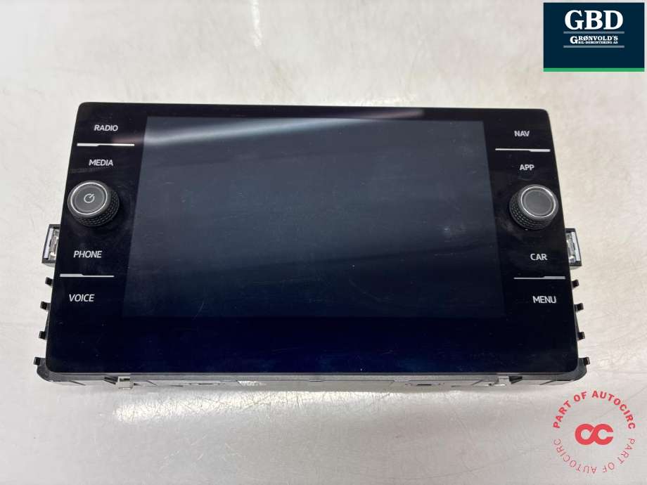 Bilstereo navigasjon skjerm til VW Tiguan 2016-2020 (Type II, Fase 1) (5NN 919 605 B|5G6 919 605 B|)