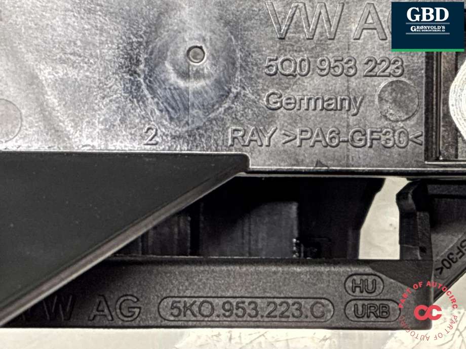 Bryter combi til VW Tiguan 2016-2020 (Type II, Fase 1)  (5Q0 953 502 AJ|5Q0 953 502 AJ IGI|)